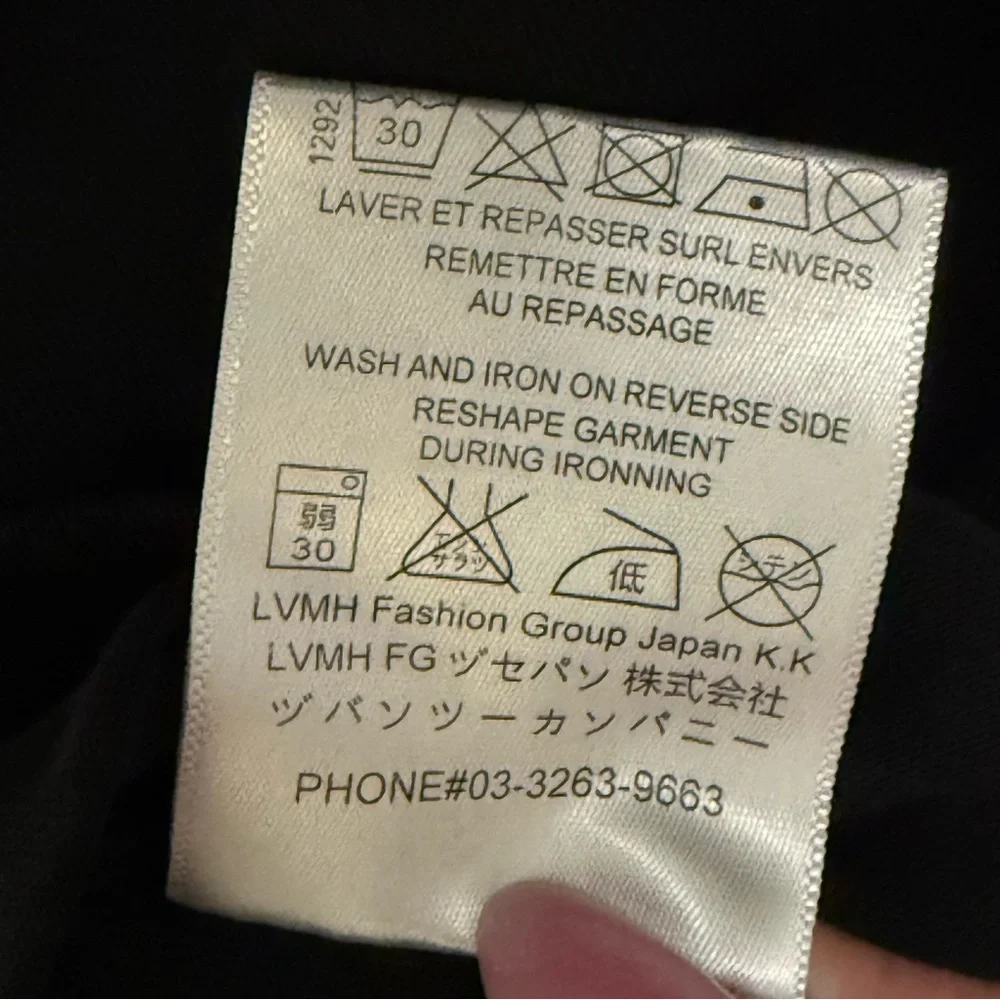 CHROME HEARTS BLACK YELLOW LOGO PRINT CH CHEST POCKET CREWNECK TEE SHIRT - Picture 10 of 10